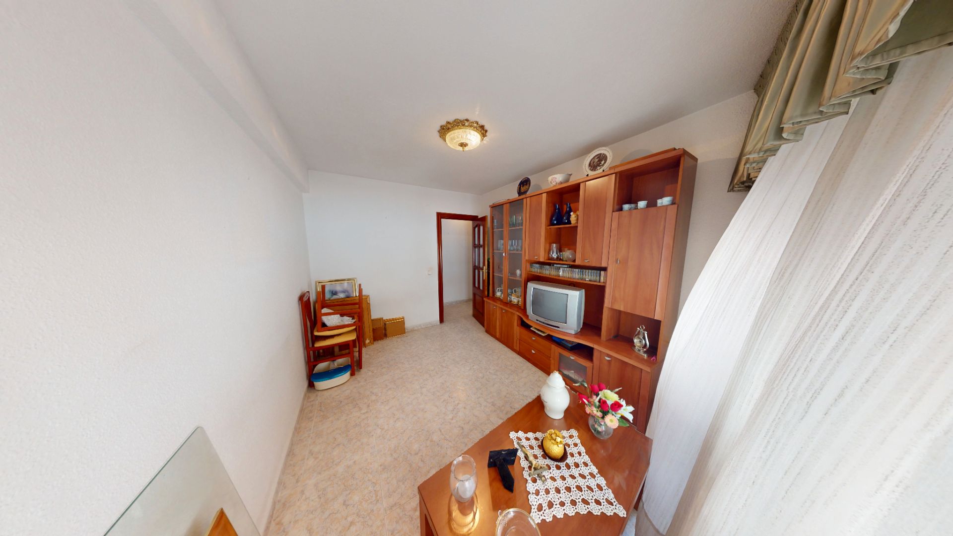 Living room of Flat for sale in Alicante / Alacant  with Furnished