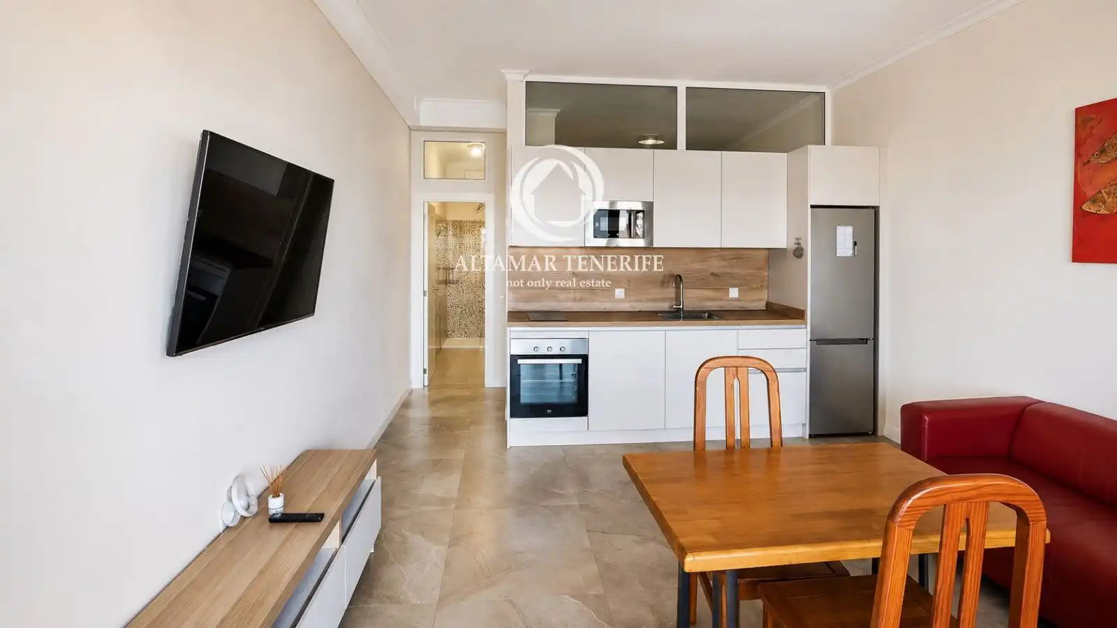 Cocina de Apartamento en venta en Adeje con Terraza, Piscina y Piscina comunitaria