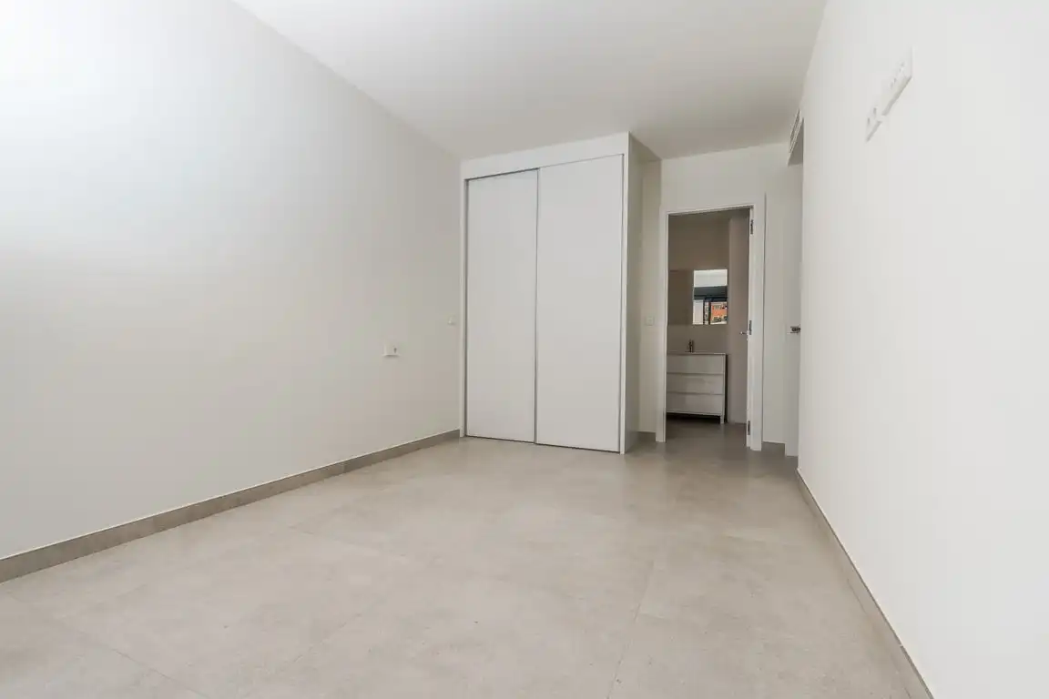 Schlafzimmer von Wohnung zum Verkauf in Jávea / Xàbia mit Klimaanlage, Privatgarten und Abstellraum