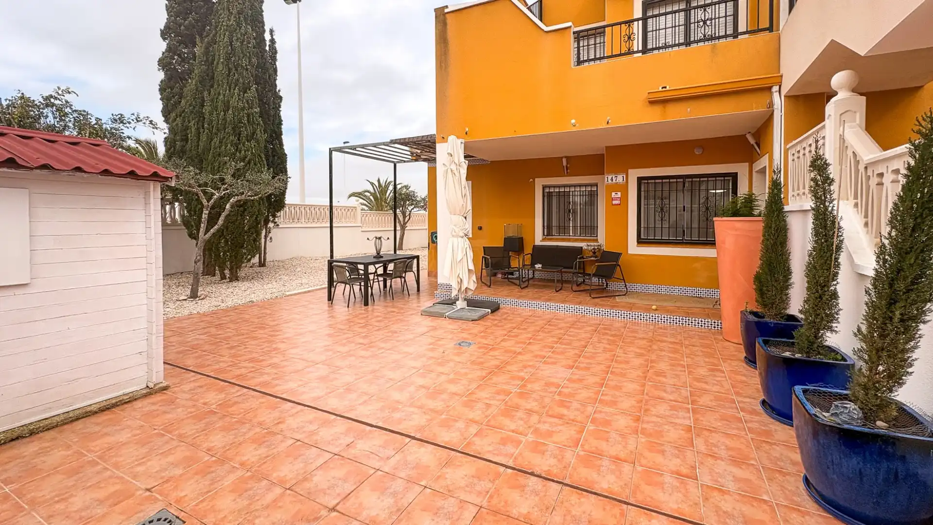Terrassa de Casa adosada en venda en Elche / Elx amb Jardí privat, Terrassa i Traster