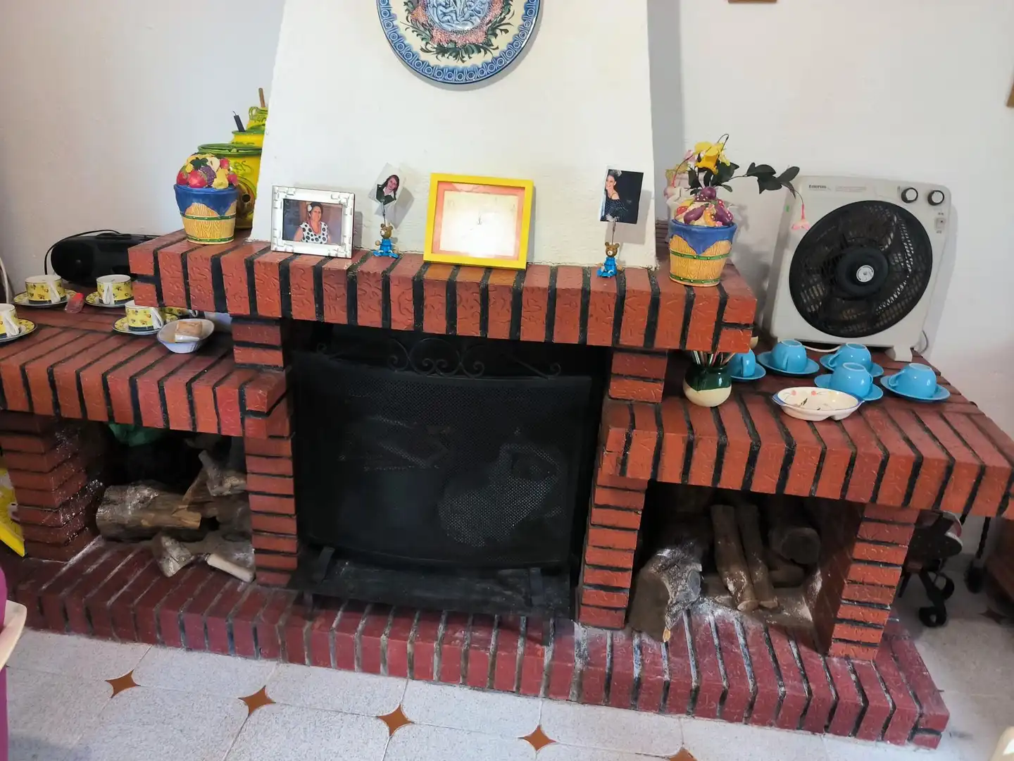 Sala d'estar de Casa o xalet en venda en Senés amb Terrassa i Moblat