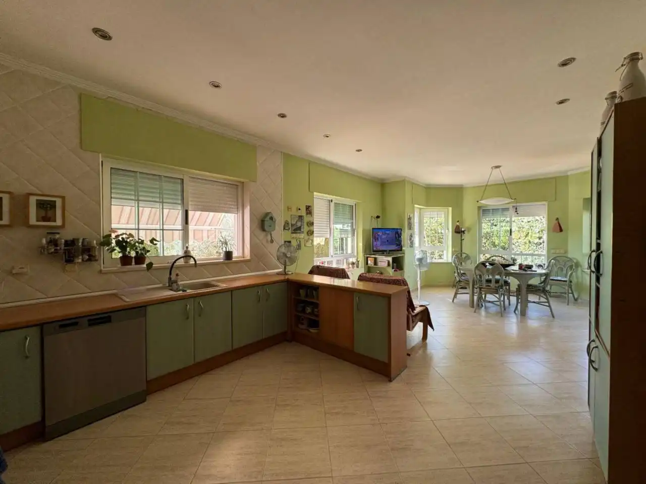 Cocina de Casa o chalet en venta en Cartagena con Aire acondicionado, Calefacción y Terraza