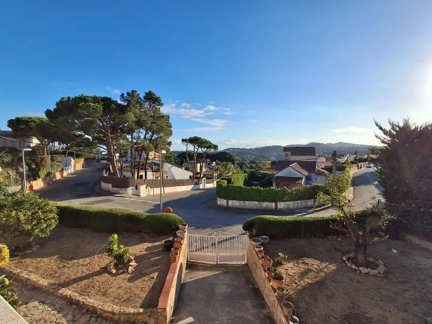 Vista exterior de Casa o xalet en venda en Lloret de Mar amb Calefacció, Jardí privat i Terrassa