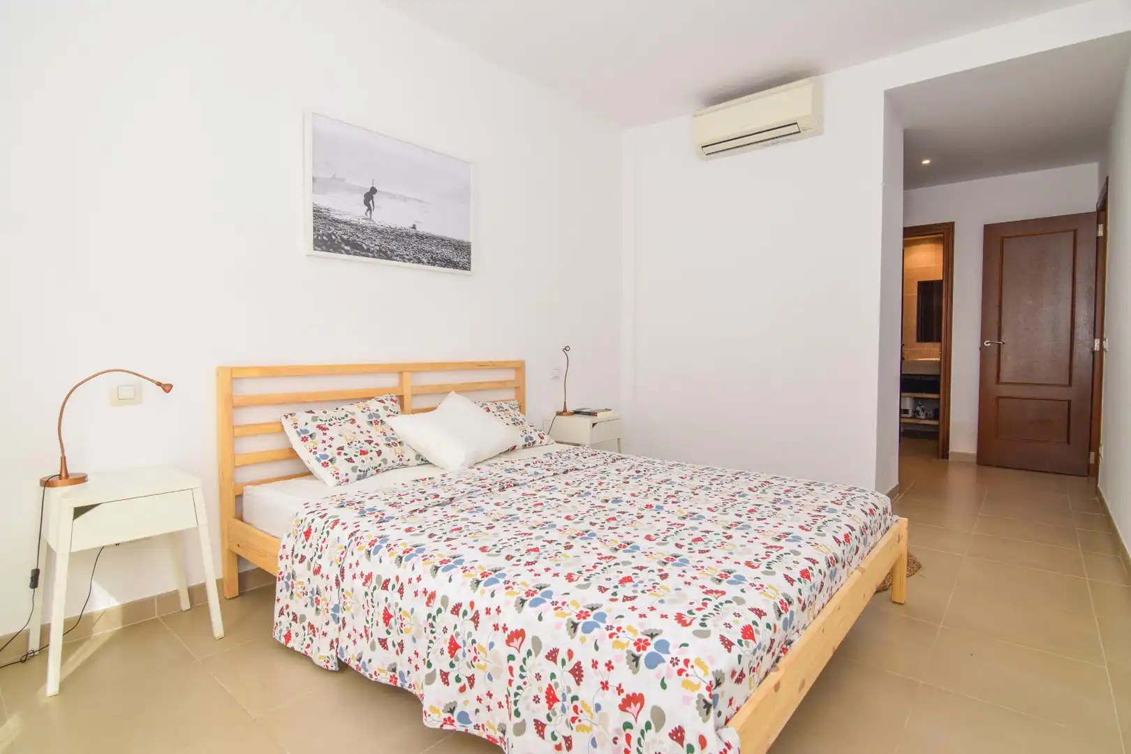 Bedroom of Flat for rent in Artà  with Air Conditioner, Storage room and Furnished