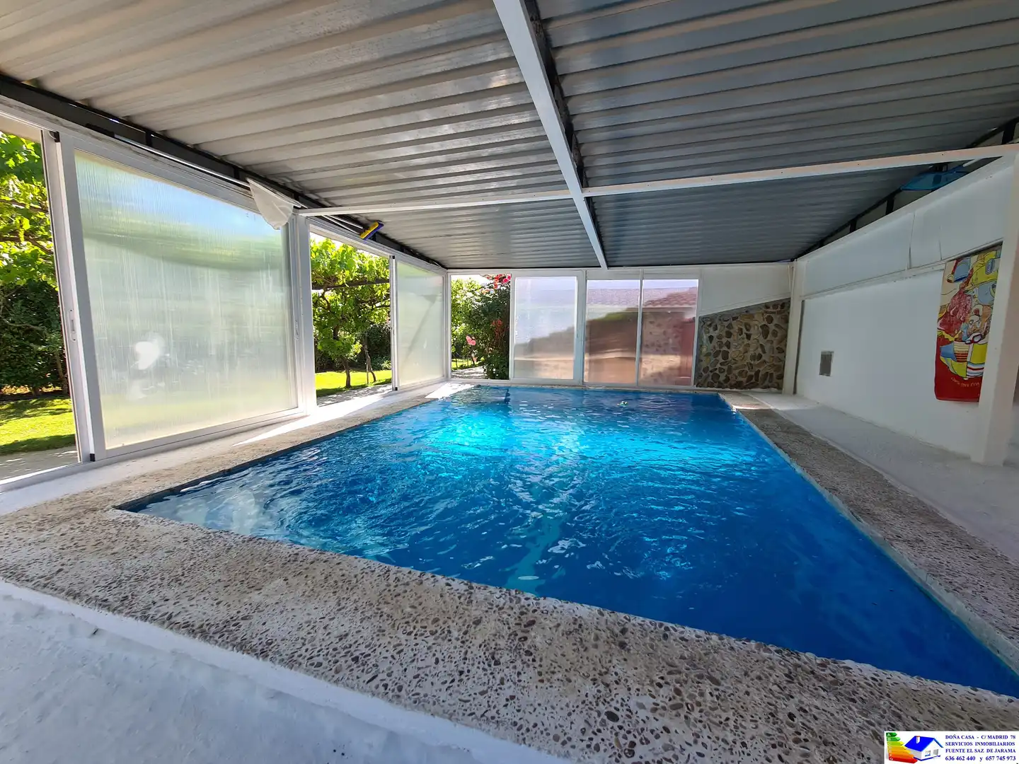 Piscina de Casa o chalet en venta en Fuente El Saz de Jarama con Aire acondicionado, Calefacción y Jardín privado