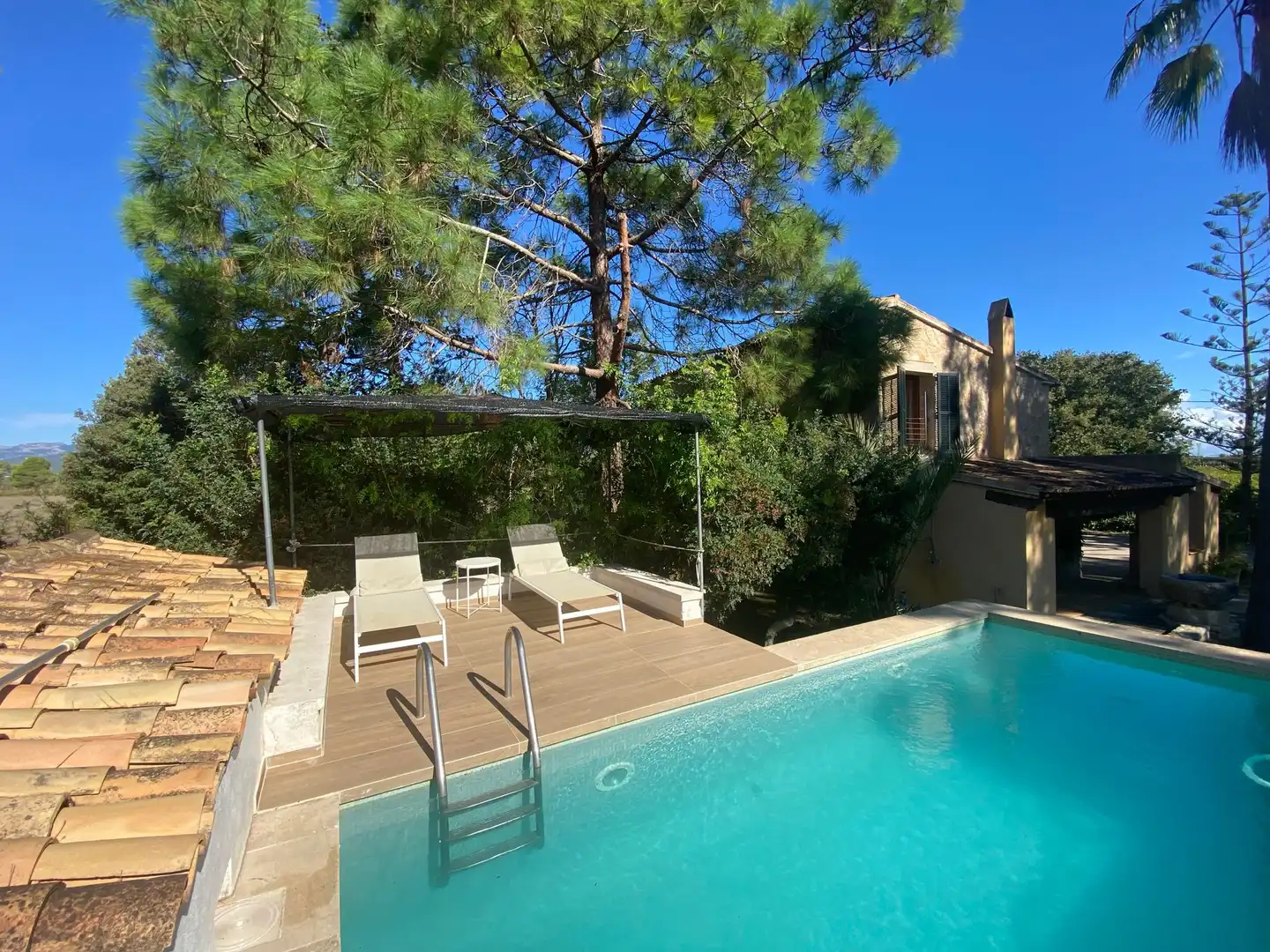 Piscina de Casa o chalet de alquiler en Santa María del Camí con Terraza y Balcón
