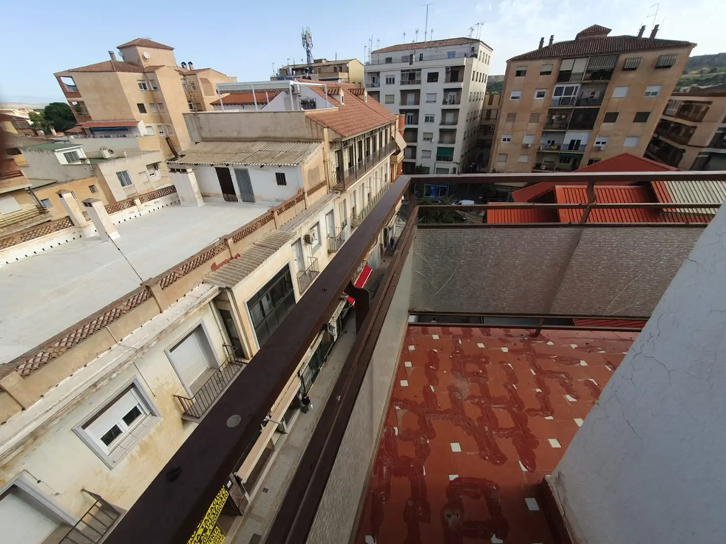 Exterior view of Flat for sale in Guadix  with Furnished and Balcony