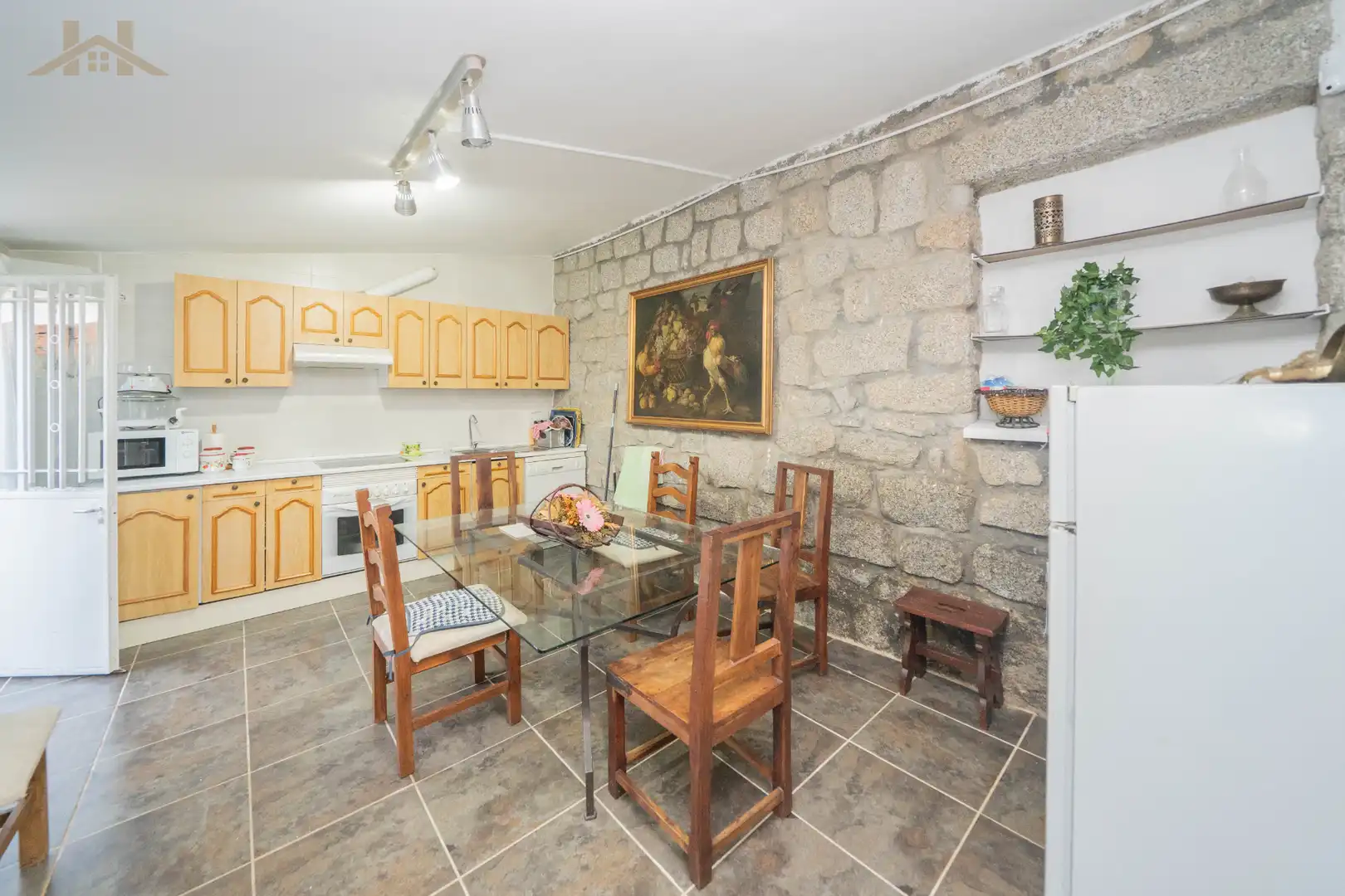 Cocina de Casa o chalet en venta en Robledo de Chavela con Calefacción, Jardín privado y Amueblado