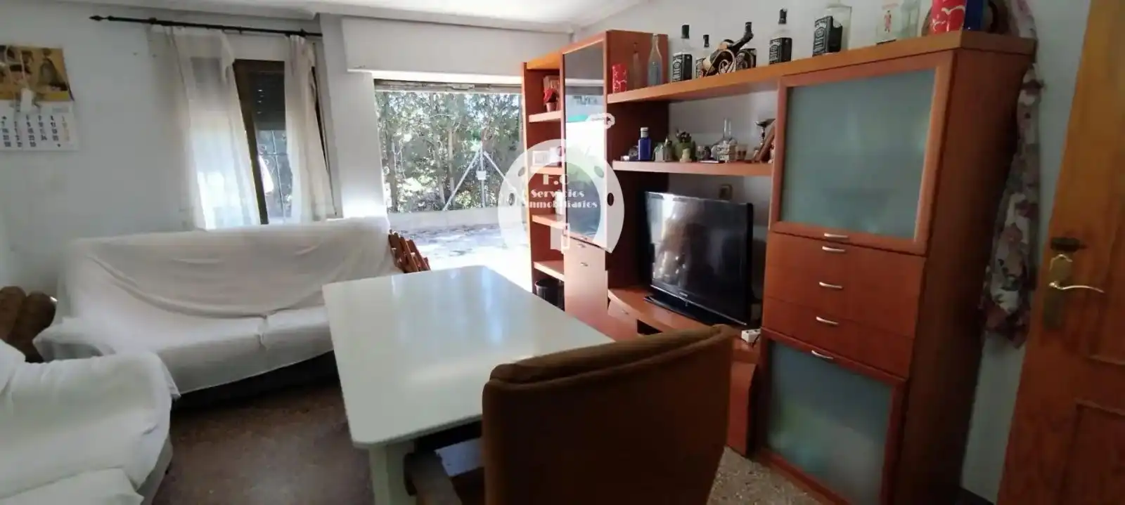 Sala d'estar de Casa o xalet en venda en Elche / Elx amb Jardí privat, Terrassa i Traster