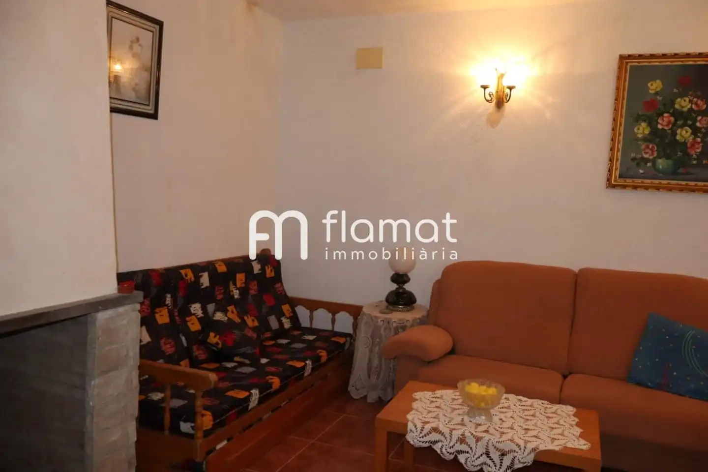Sala d'estar de Casa o xalet en venda en Massanes amb Jardí privat i Terrassa