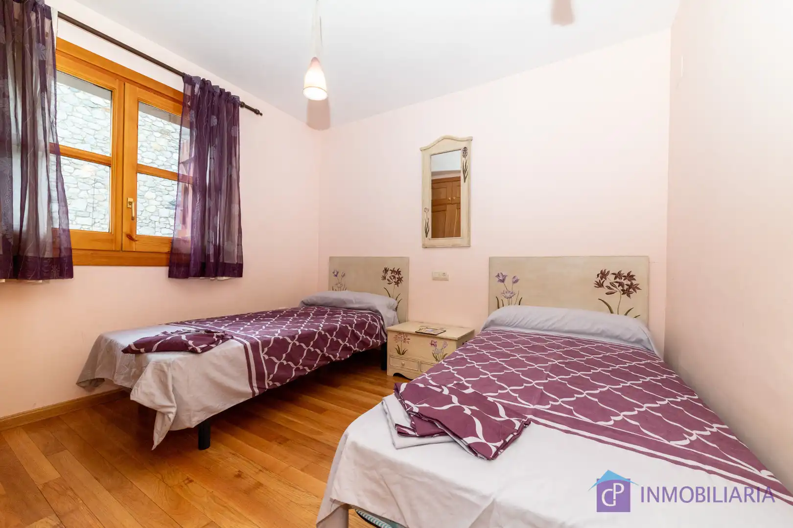 Schlafzimmer von Wohnung zum Verkauf in Benasque mit Heizung, Parkett und Terrasse