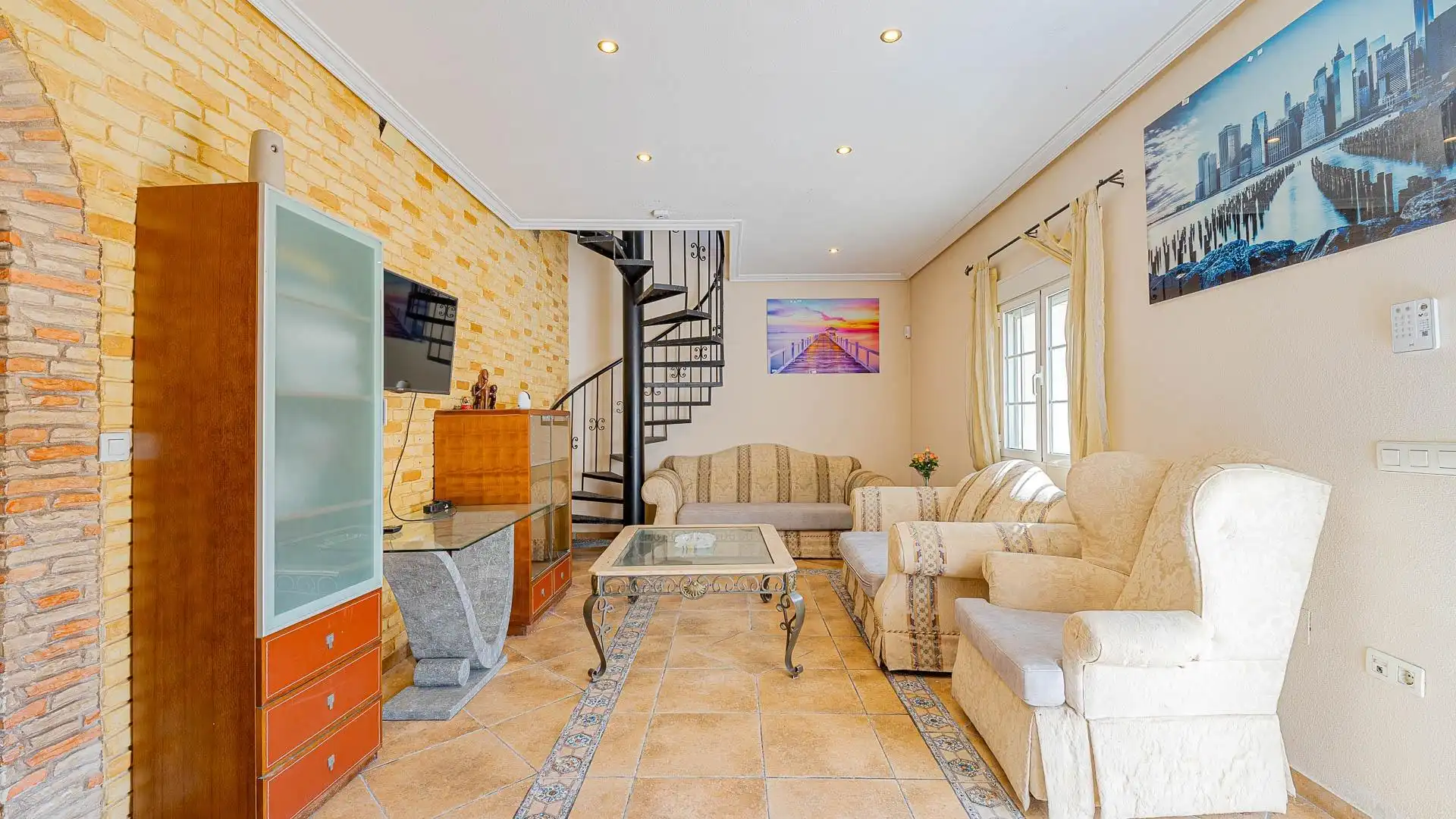 Living room of Houses for sale in Rojales  with Terrace, Storage room and Swimming Pool