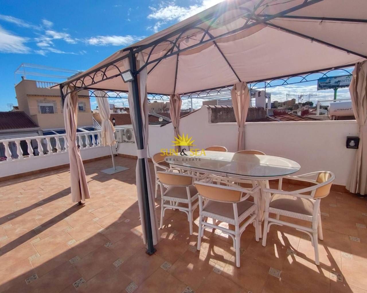 Terrace of House or chalet to rent in Guardamar del Segura  with Air Conditioner, Heating and Terrace