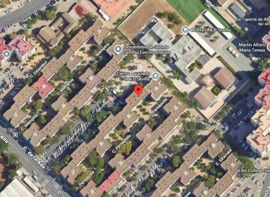 Vista exterior de Piso en venta en San Pablo - Santa Justa