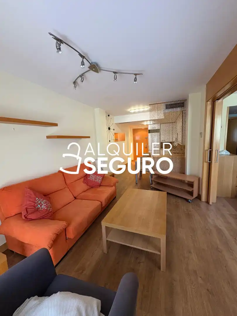 Sala d'estar de Pis de lloguer en Madrid amb Aire condicionat, Calefacció i Piscina