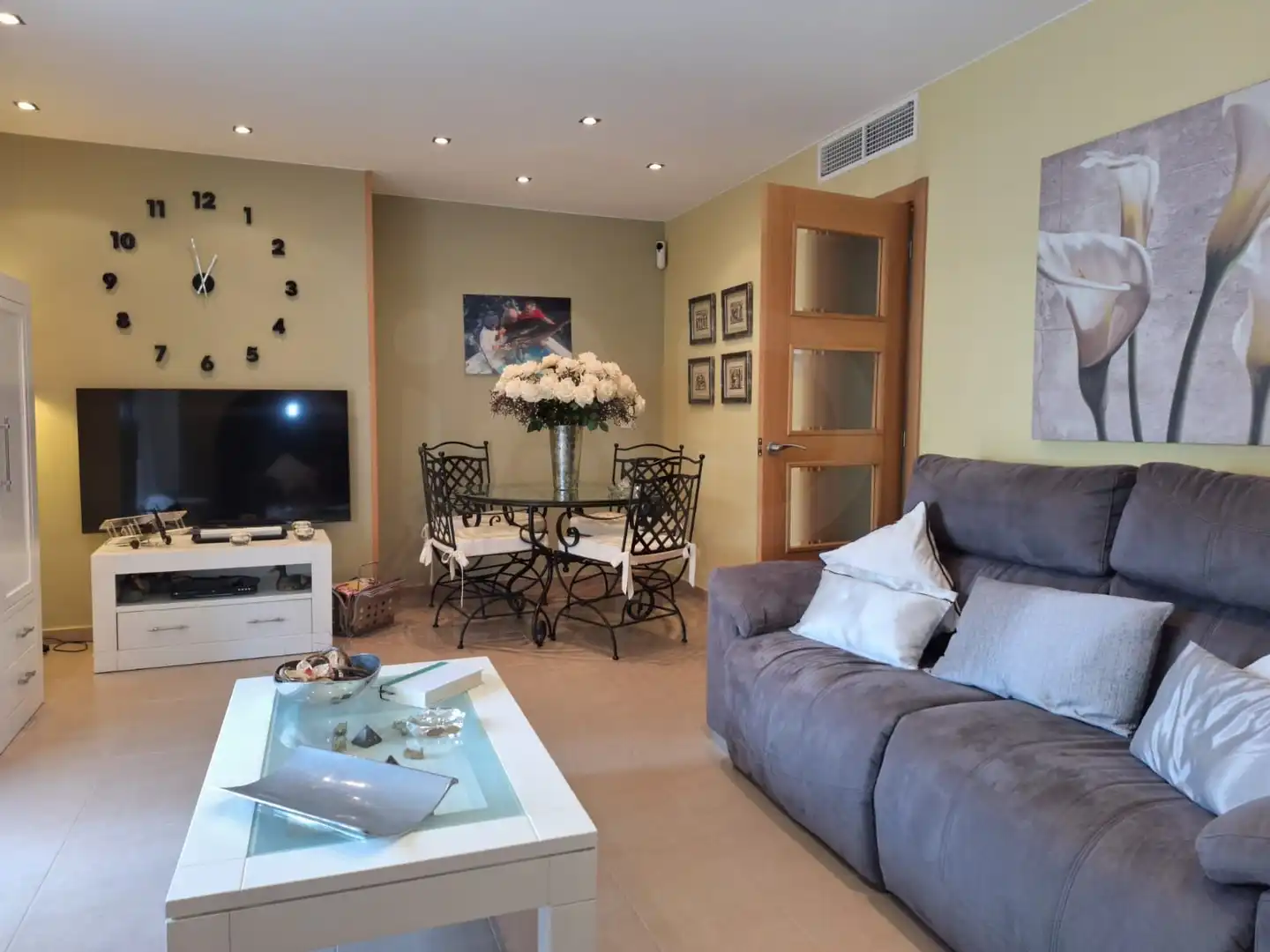 Living room of Flat for sale in Alcanar  with Air Conditioner, Heating and Terrace