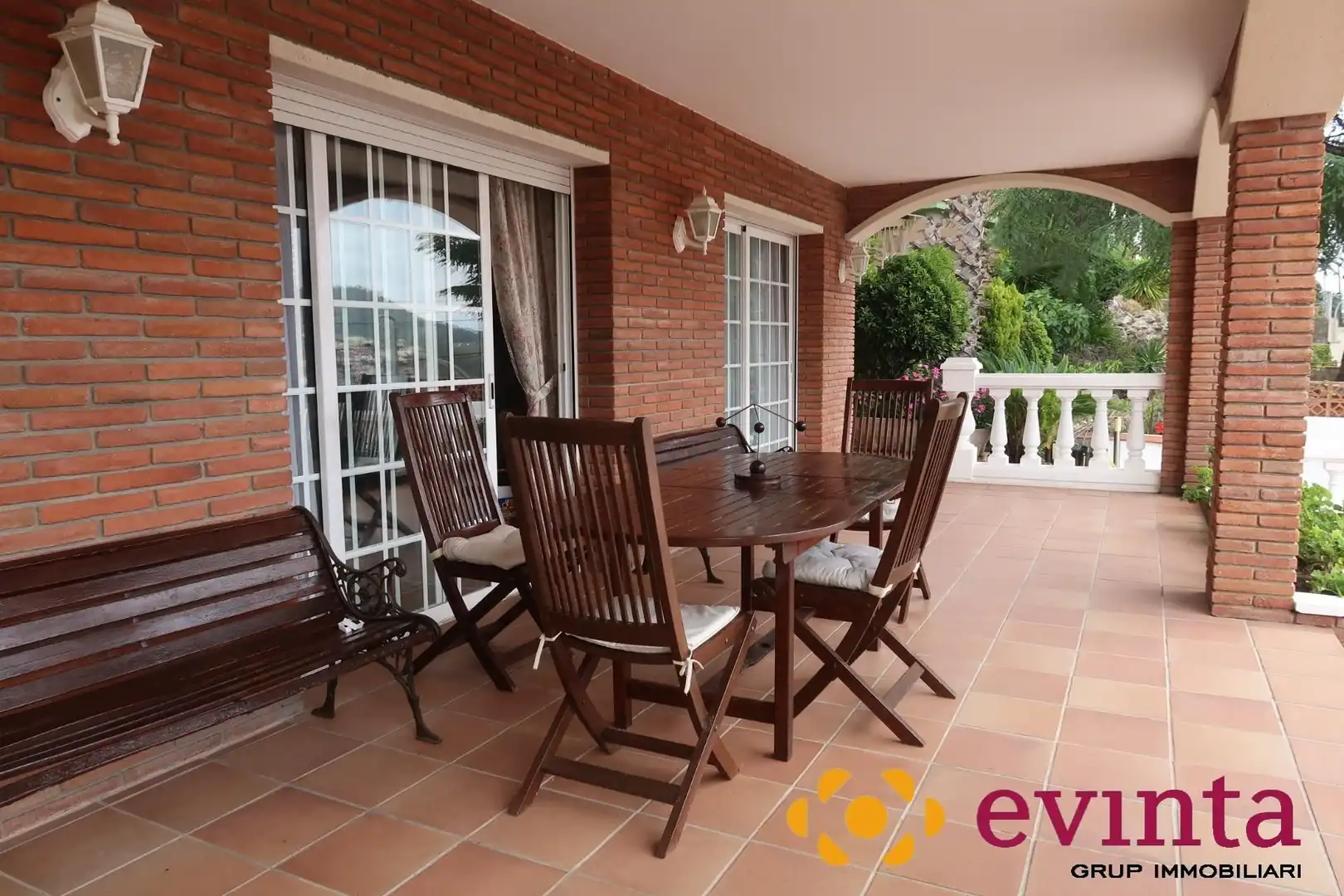 Terraza de Casa o chalet en venta en Vallirana con Calefacción, Jardín privado y Terraza