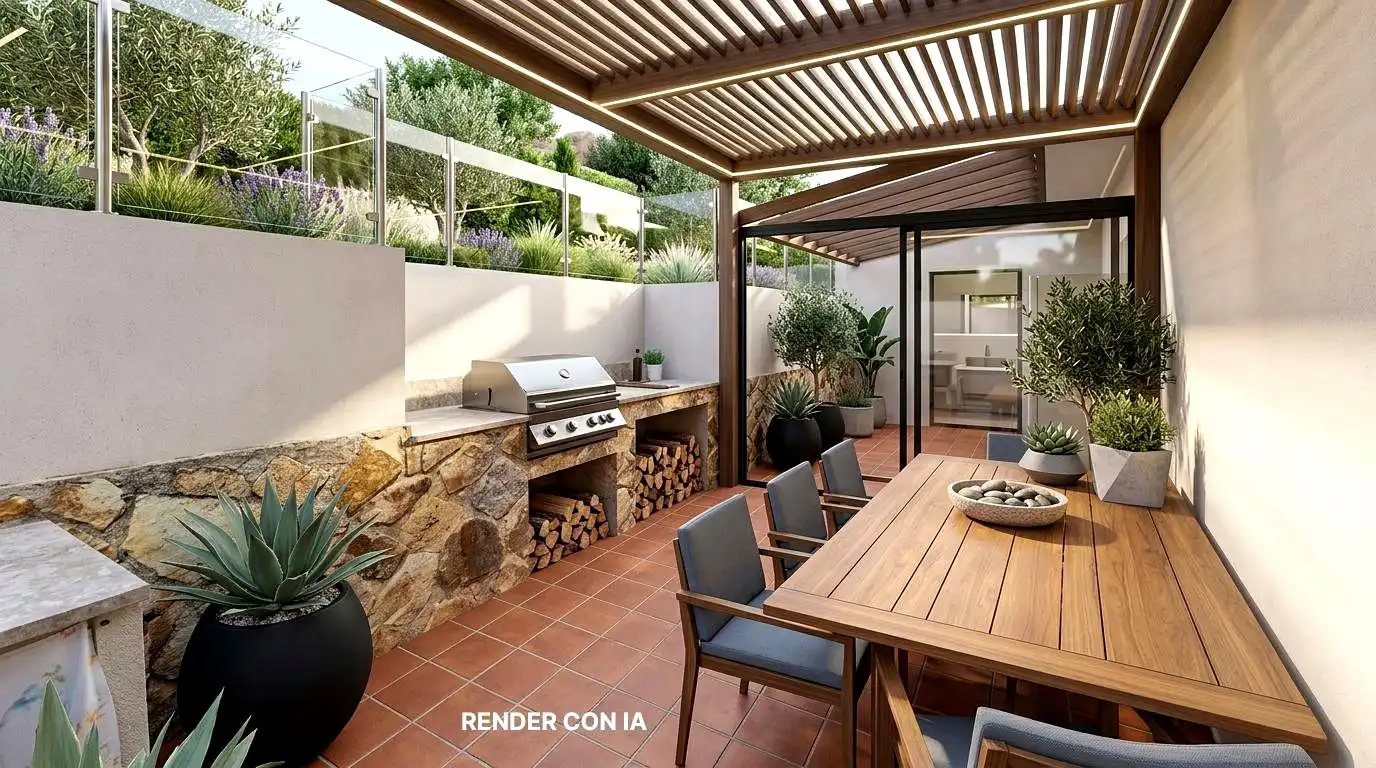 Terraza de Casa o chalet en venta en Argentona con Jardín privado y Terraza