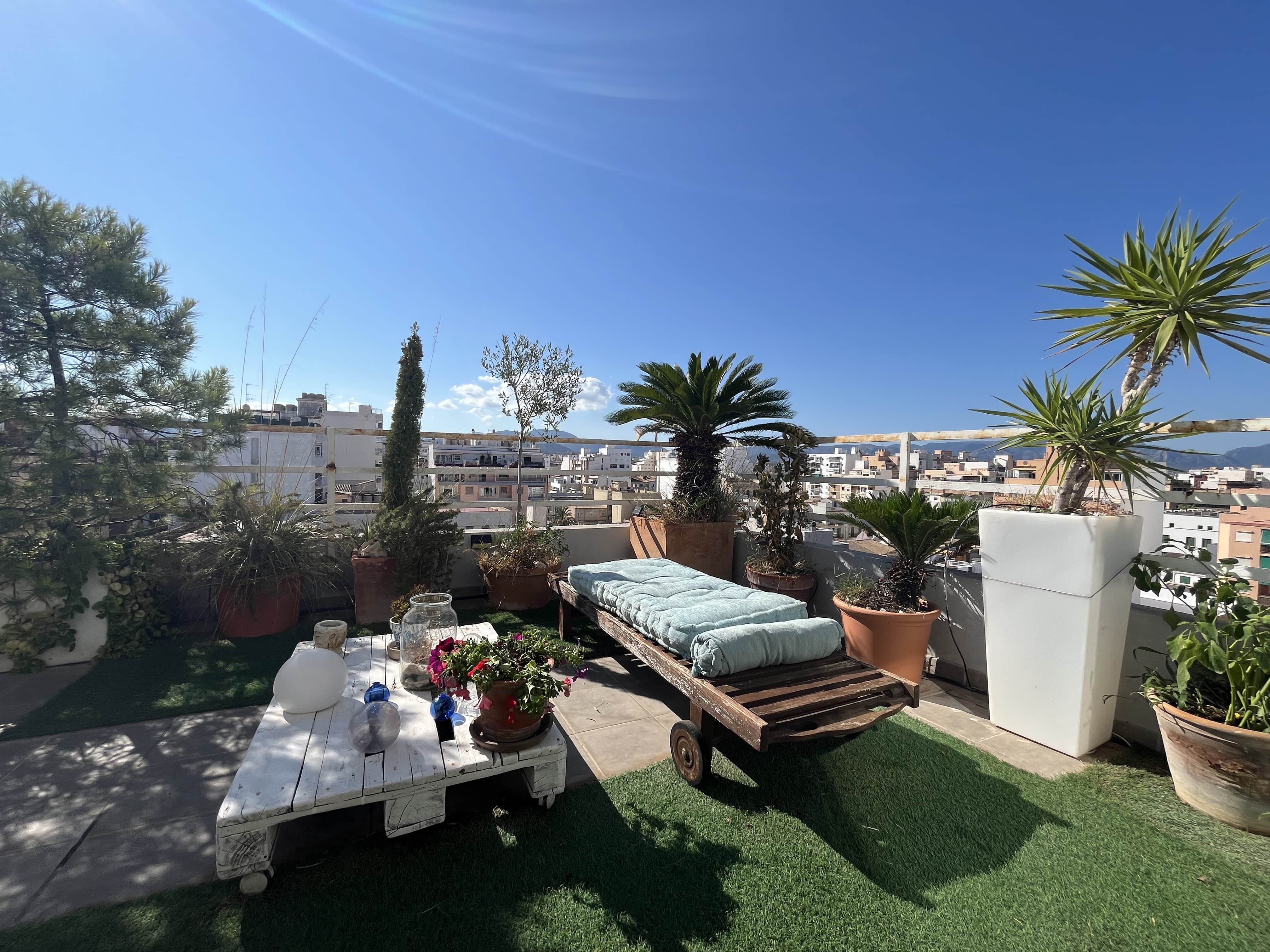 Terrassa de Àtic en venda en  Palma de Mallorca amb Aire condicionat