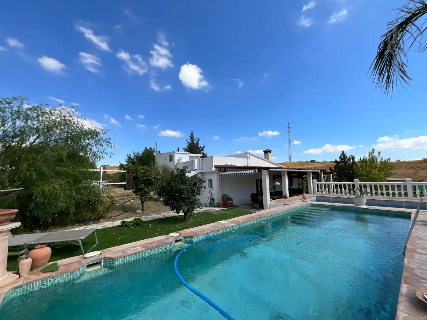 Piscina de Finca rústica en venda en Coín amb Jardí privat i Piscina