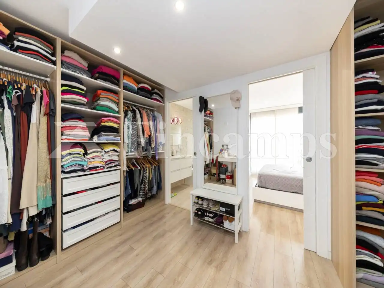 Bedroom of Detached homes for sale in Sabadell  with Air Conditioner, Heating and Private garden