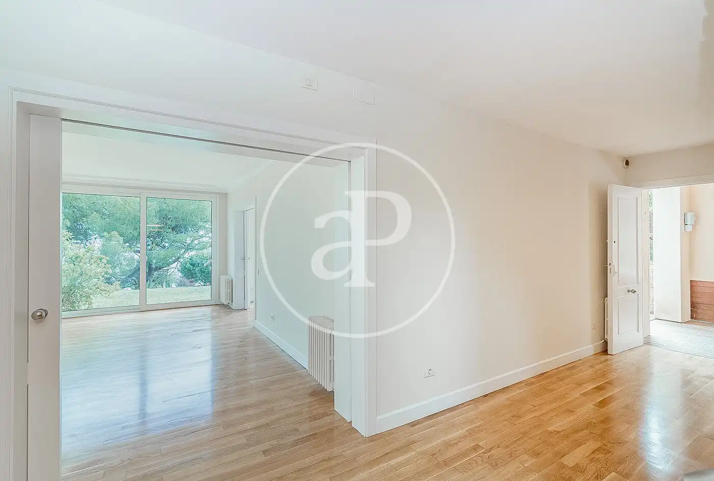 Living room of Houses for rent in Barcelona  with Air Conditioner, Heating and Private garden