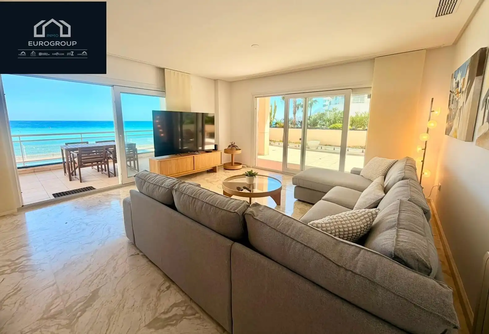 Living room of Flat for rent in Altea  with Air Conditioner, Heating and Terrace
