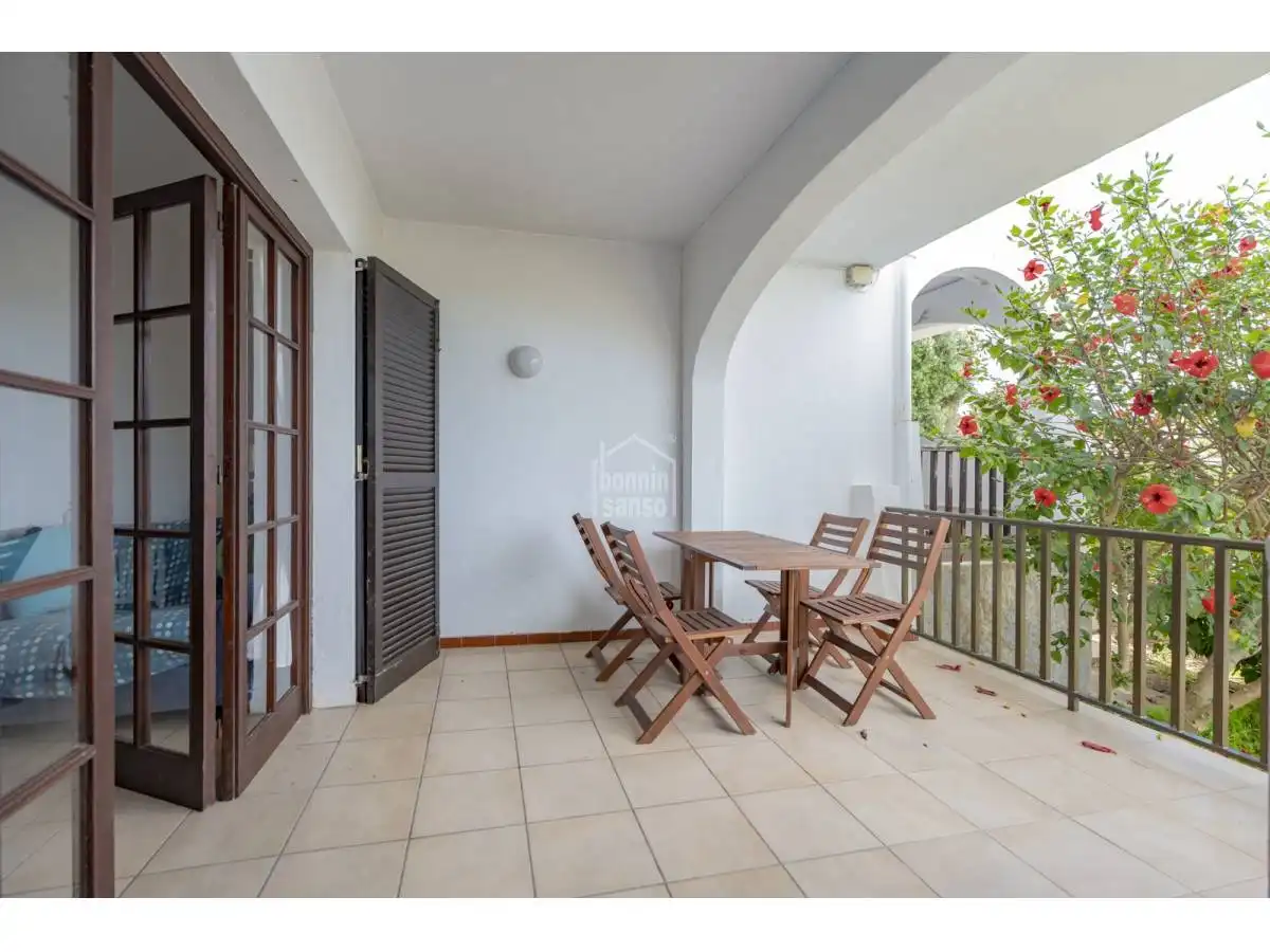 Terraza de Apartamento en venta en Alaior con Terraza, Piscina y Amueblado