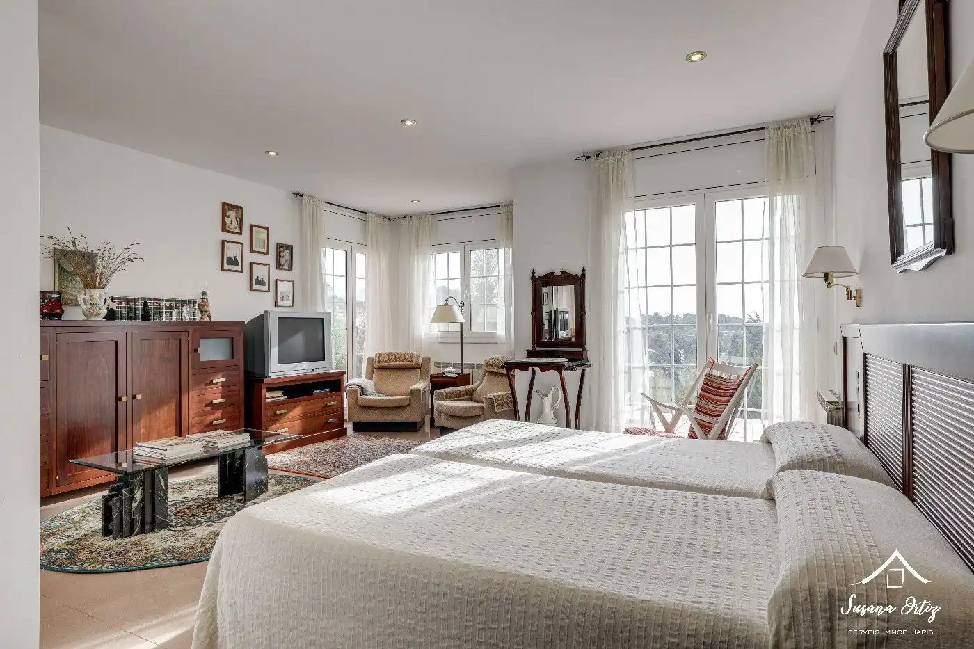 Habitación de Casa o chalet en venta en El Bruc con Aire acondicionado, Calefacción y Jardín privado
