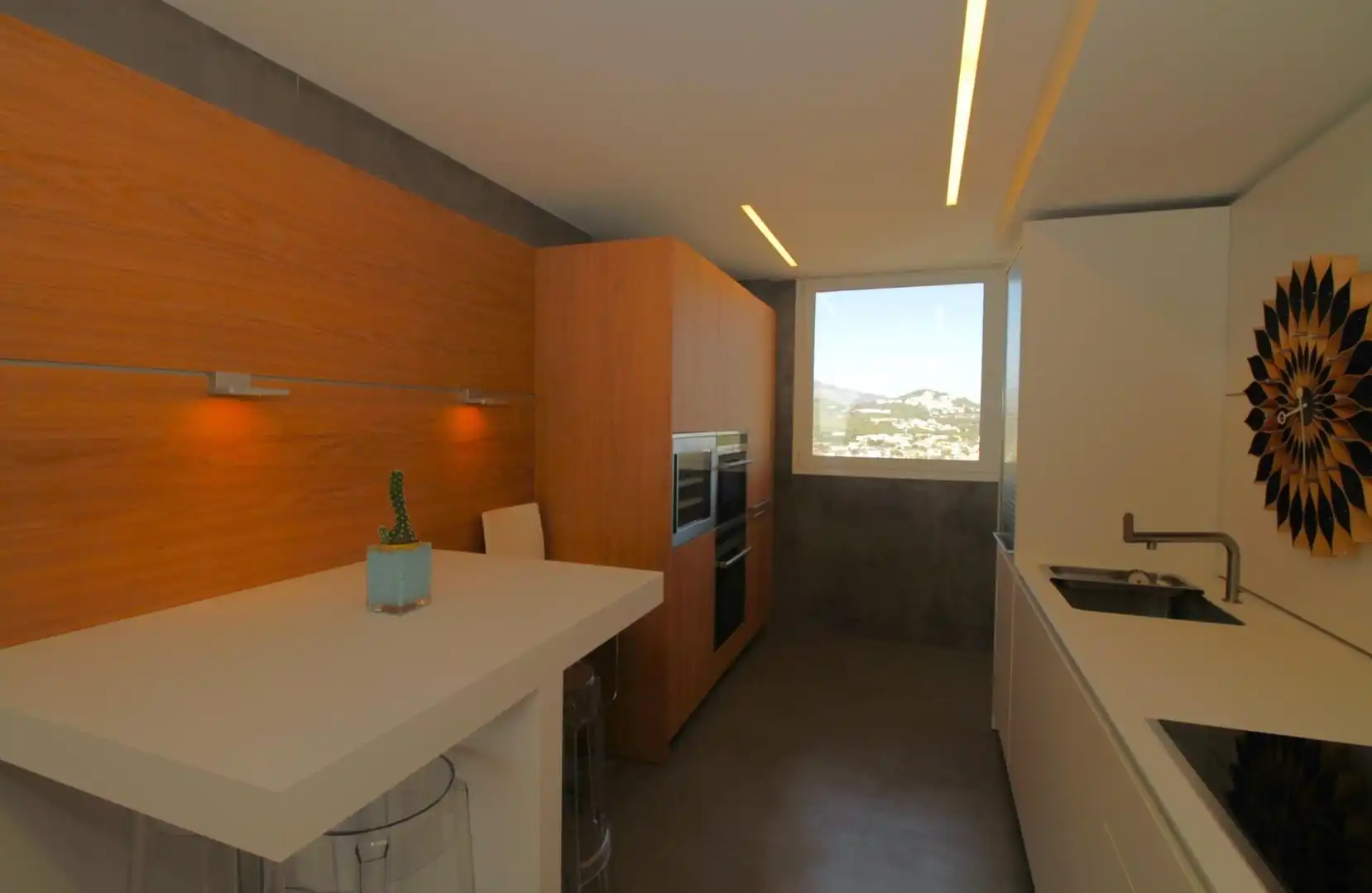 Kitchen of Apartments for sale in Calpe / Calp  with Air Conditioner, Heating and Private garden