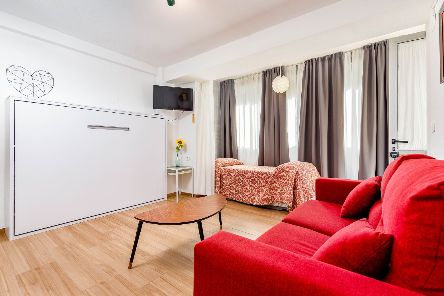 Bedroom of Flat for sale in Gandia  with Air Conditioner, Heating and Parquet flooring
