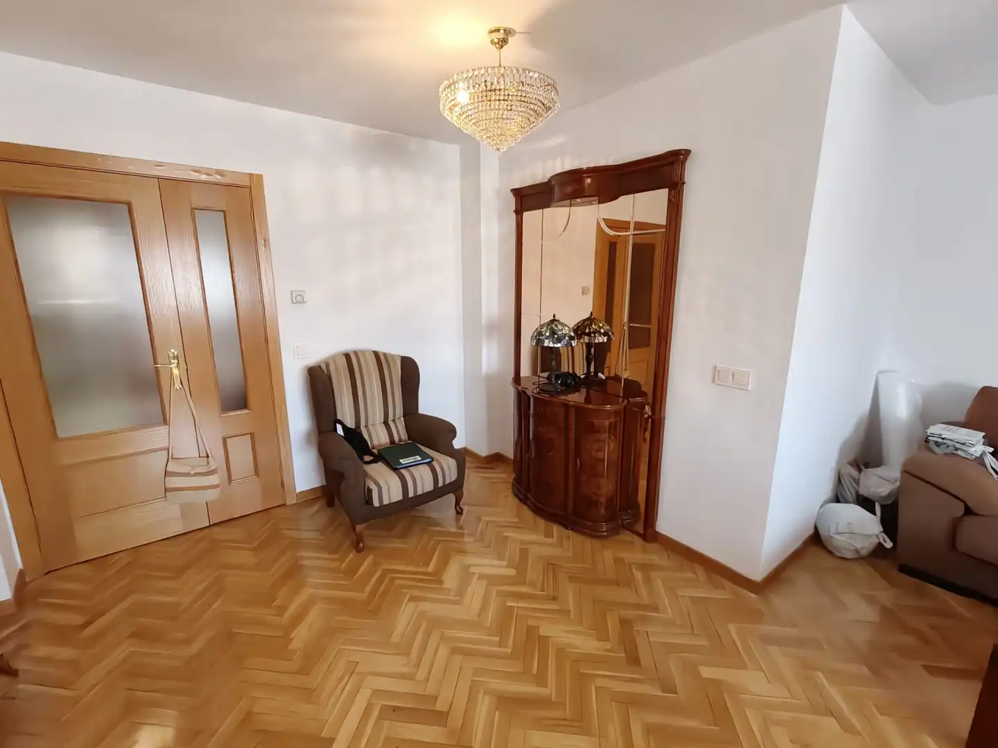Living room of Flat for sale in Santa Olalla  with Air Conditioner, Heating and Storage room