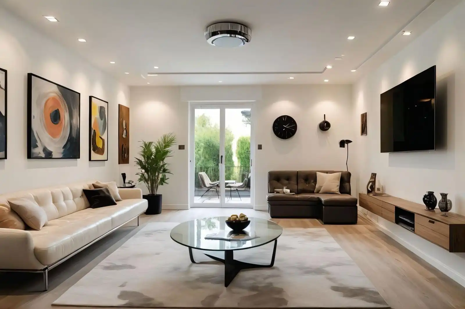 Sala d'estar de Casa o xalet en venda en Maracena