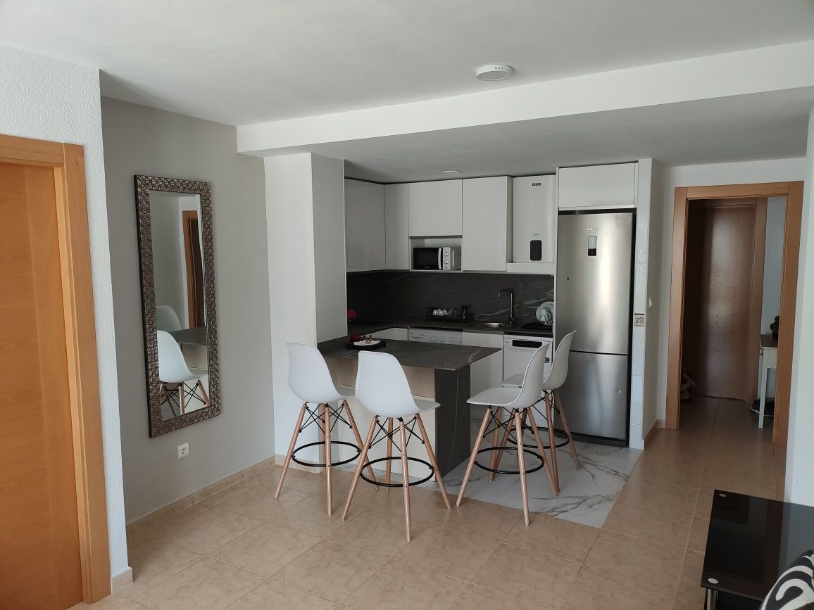 Kitchen of Flat for sale in El Campello  with Air Conditioner, Heating and Furnished