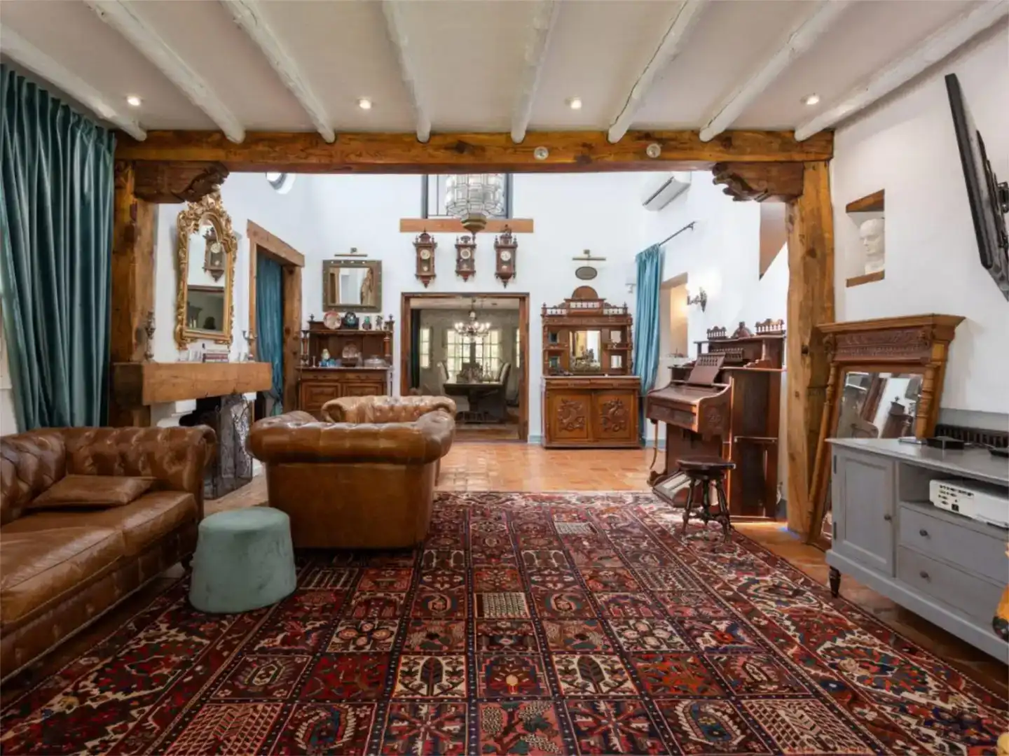 Sala de estar de Casa o chalet en venta en Marbella con Aire acondicionado, Piscina y Balcón