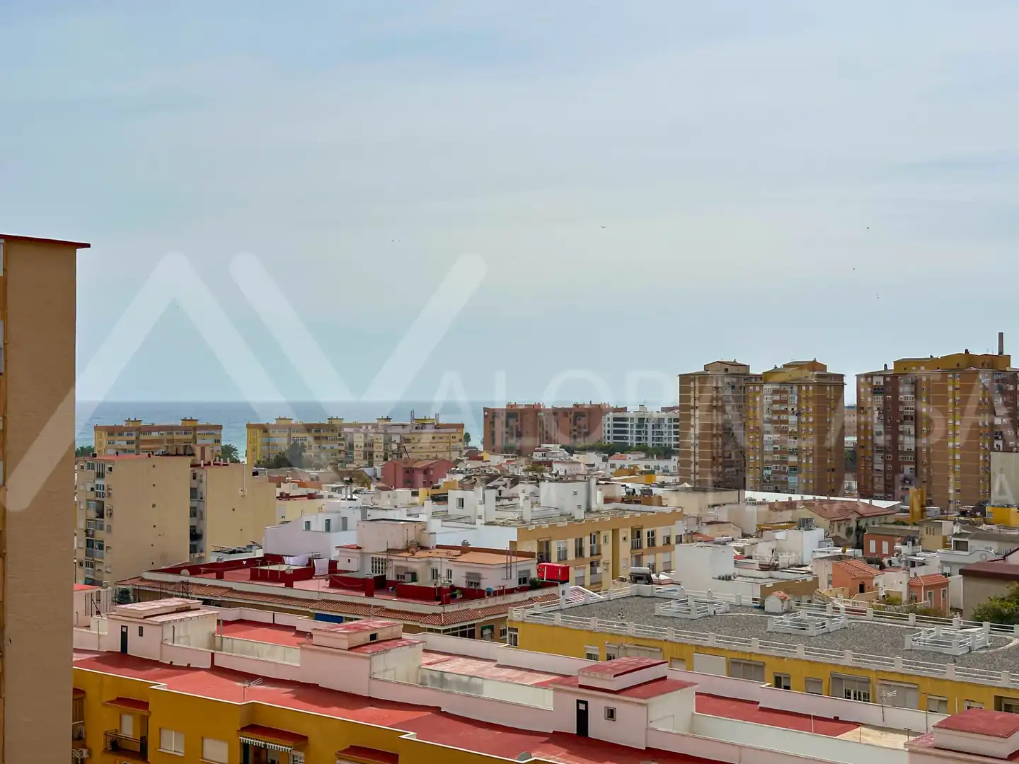 Vista exterior de Pis en venda en Málaga Capital amb Aire condicionat, Terrassa i Moblat