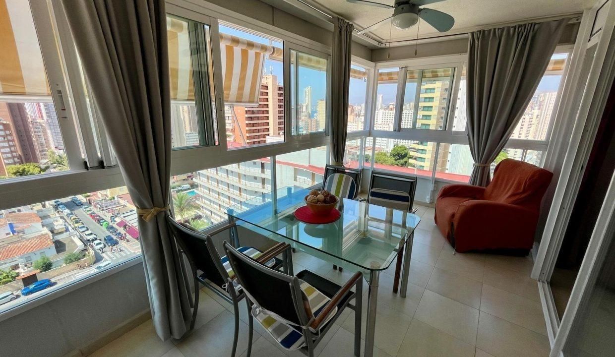 Dormitori de Apartament en venda en Benidorm amb Aire condicionat, Calefacció i Jardí privat