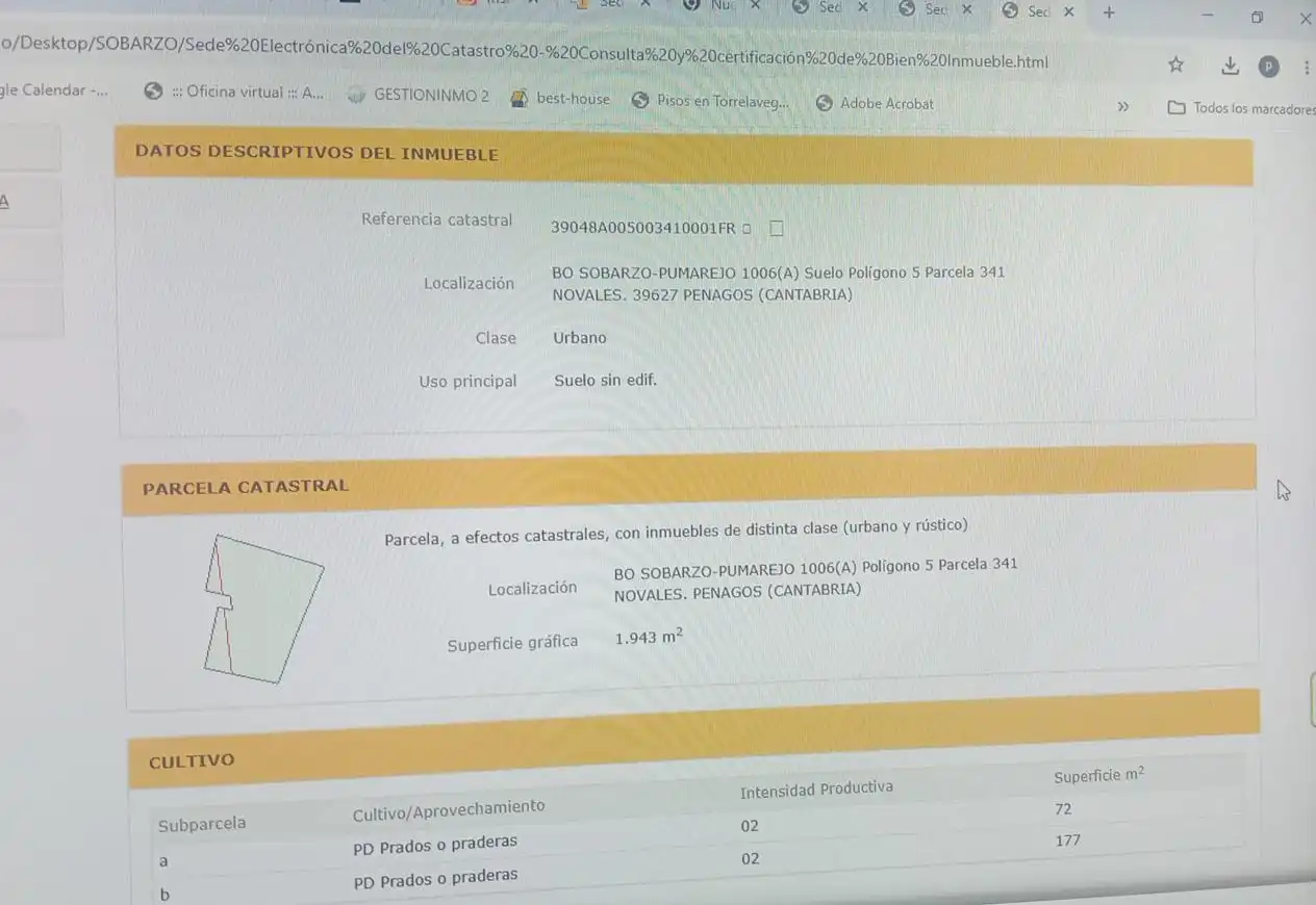 Rustikales Grundstück zum Verkauf in Penagos, imagen 10