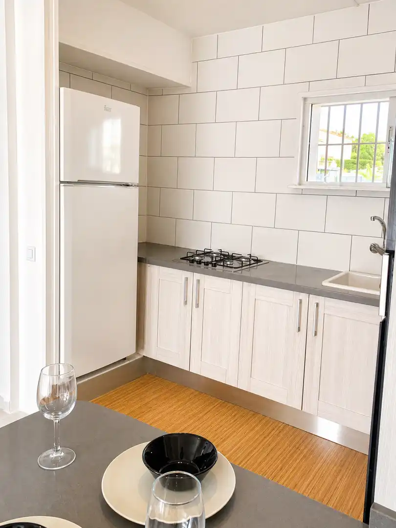 Cocina de Apartamento en venta en Sotogrande con Aire acondicionado, Terraza y Amueblado