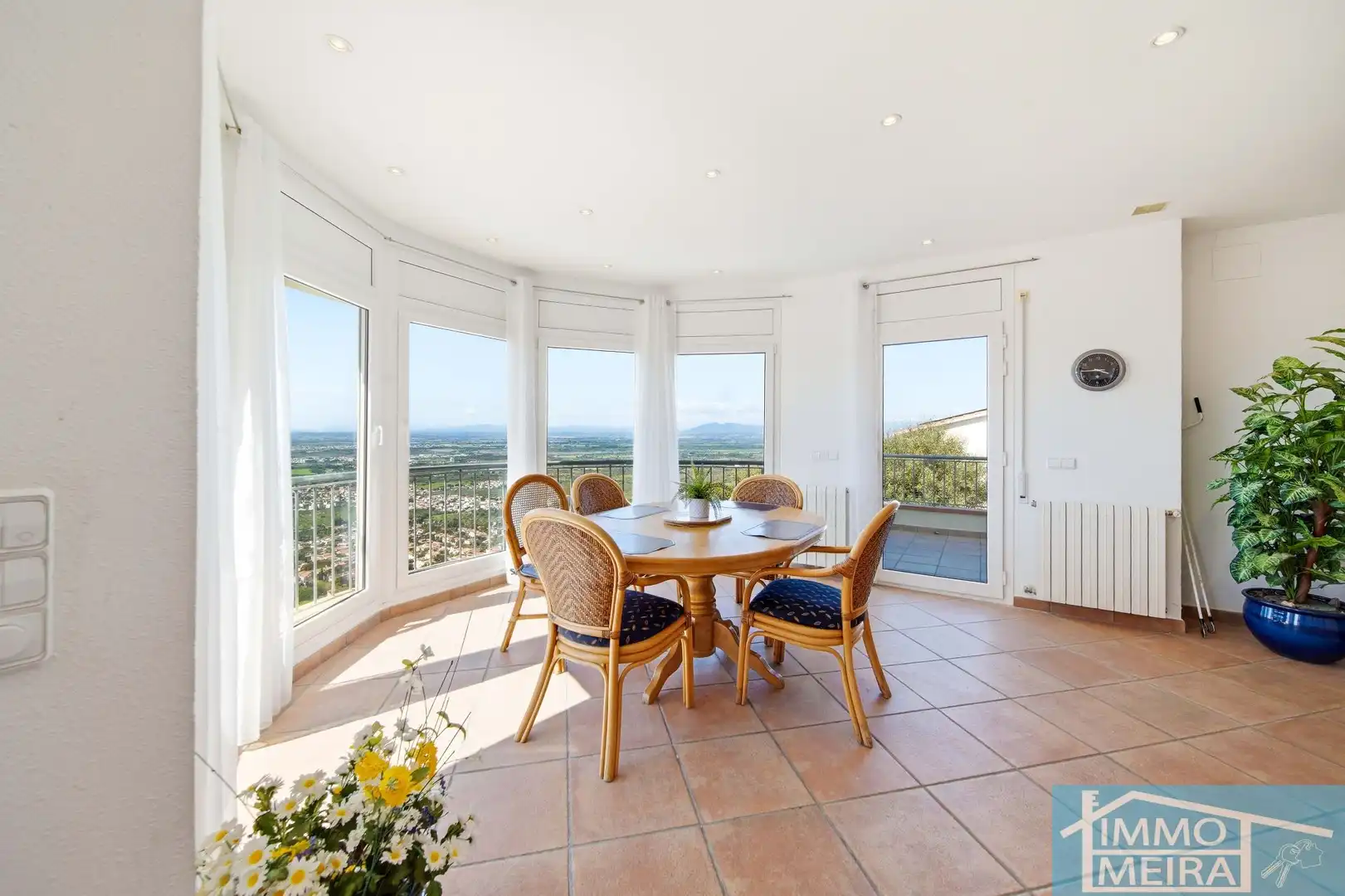 Dining room of Houses for sale in Roses  with Air Conditioner, Heating and Private garden
