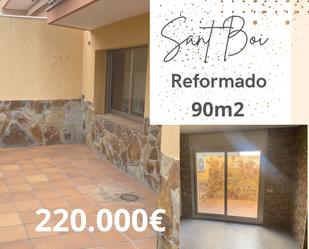 Exterior view of Flat for sale in Sant Boi de Llobregat  with Air Conditioner and Terrace