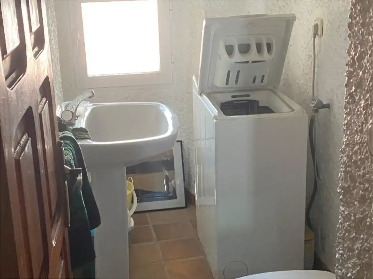 Badezimmer von Maisonette zum Verkauf in Abrucena mit Klimaanlage, Abstellraum und Möbliert