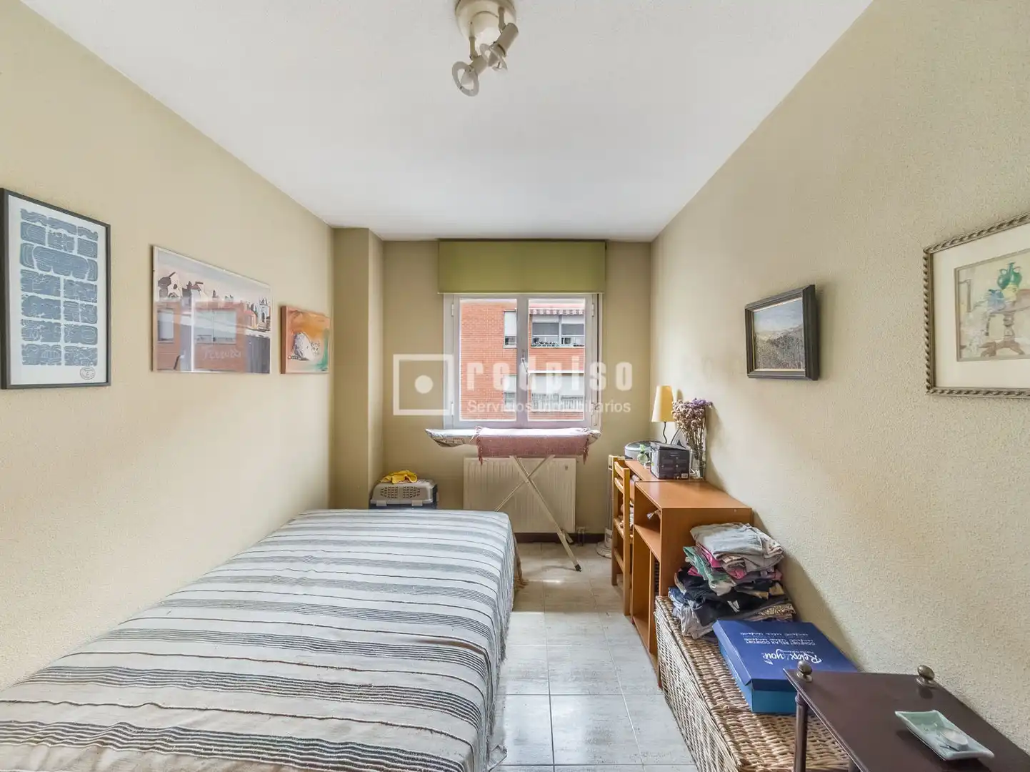 Bedroom of Flat for sale in Madrid  with Air Conditioner, Heating and Private garden