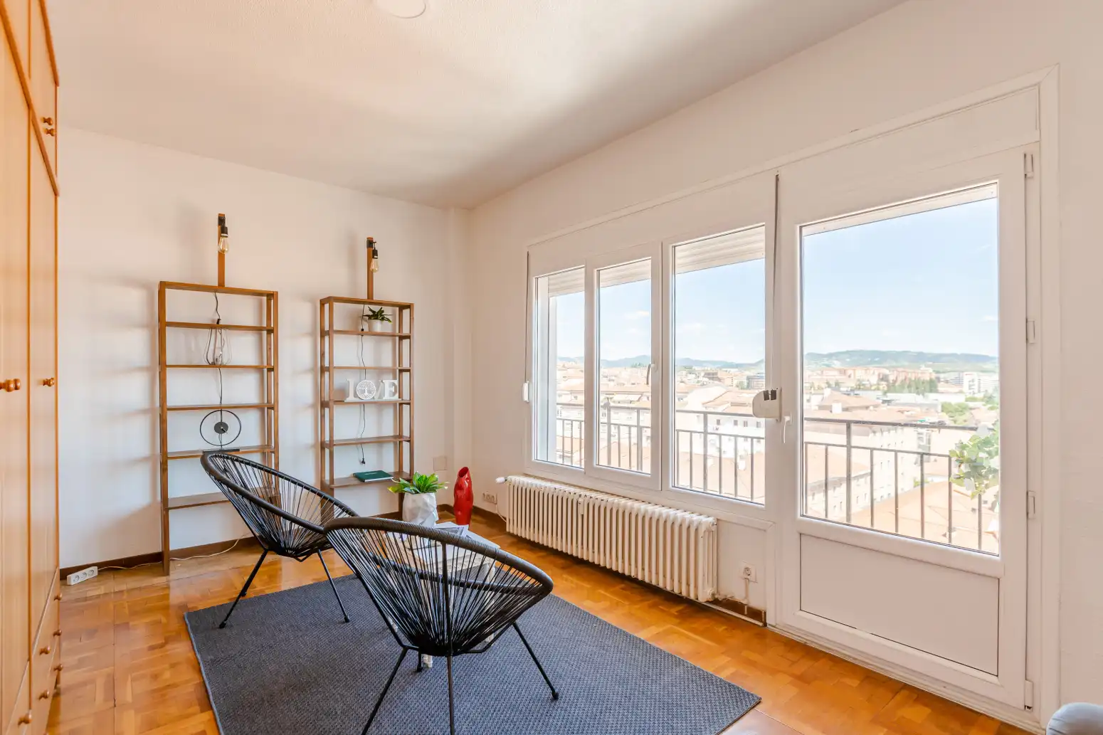 Balcony of Attic for sale in  Pamplona / Iruña  with Parquet flooring, Terrace and Balcony