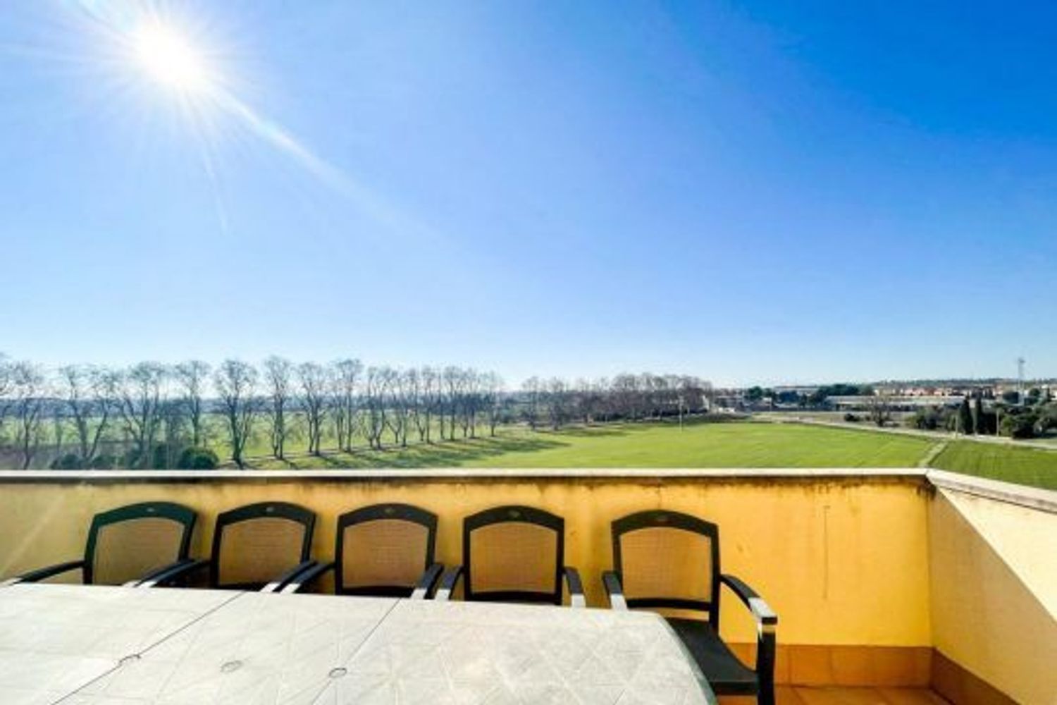 Terrace of Flat for sale in Figueres  with Air Conditioner and Terrace