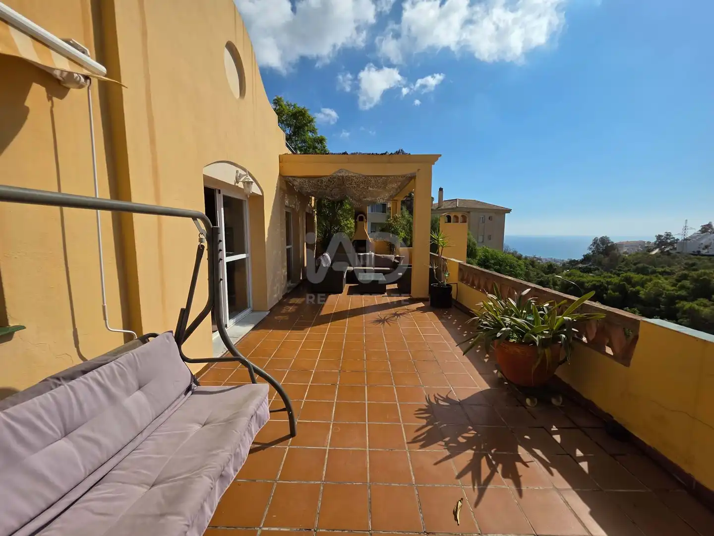 Terrasse von Dachboden zum Verkauf in Málaga mit Klimaanlage, Heizung und Terrasse