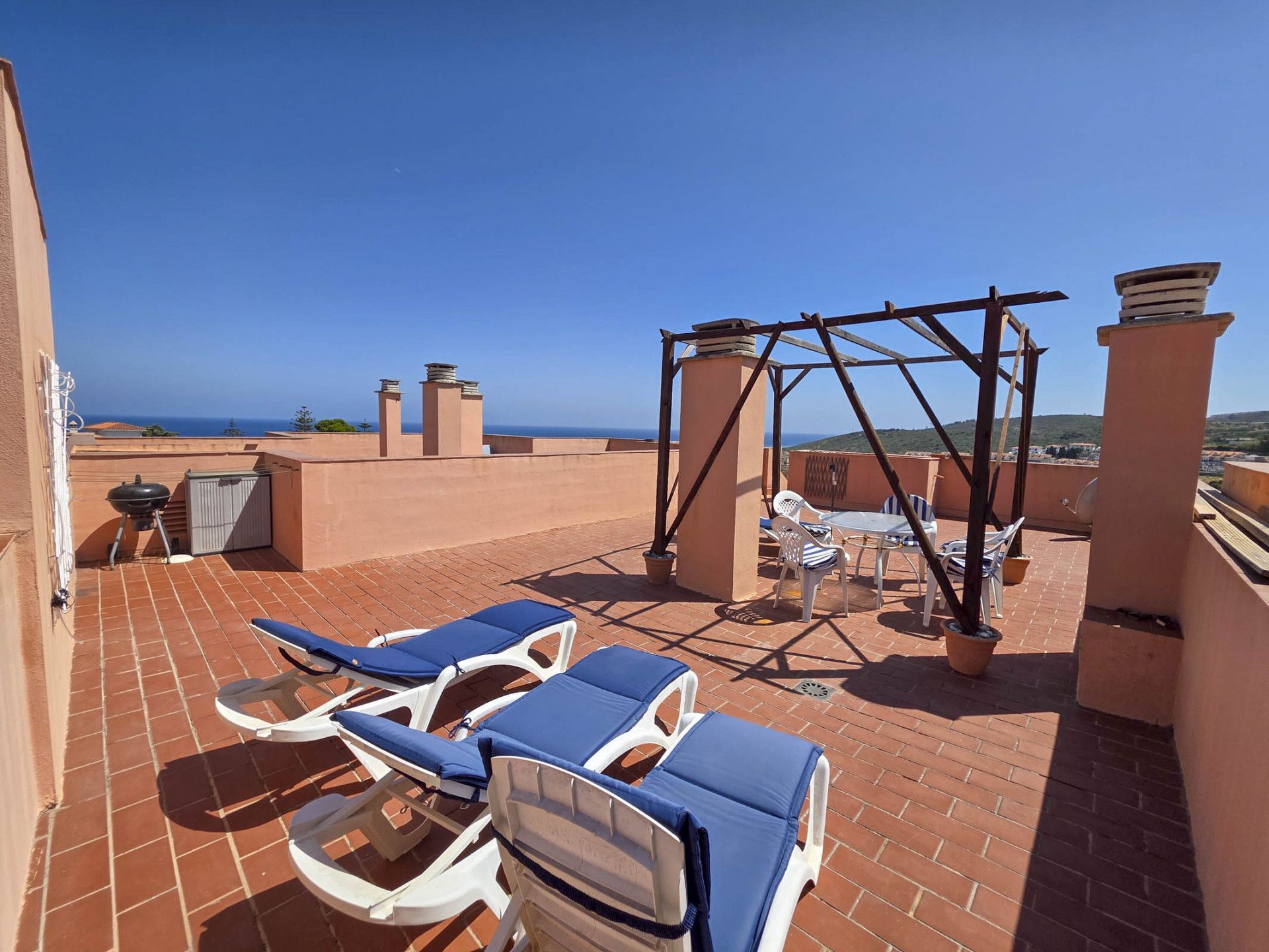 Terrace of Attic for sale in Manilva  with Terrace, Swimming Pool and Furnished
