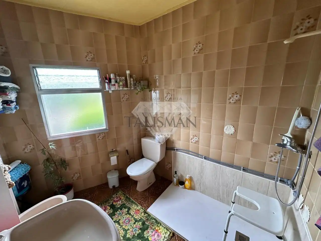 Baño de Casa o chalet en venta en A Lama   con Calefacción, Jardín privado y Piscina