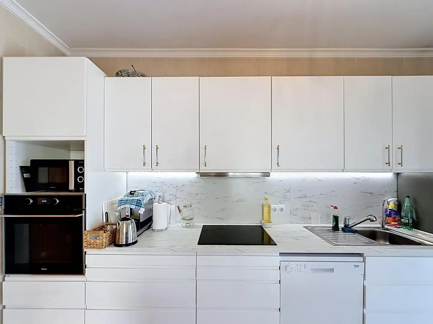 Cocina de Casa o chalet en venta en Benitachell / El Poble Nou de Benitatxell con Aire acondicionado, Calefacción y Jardín privado