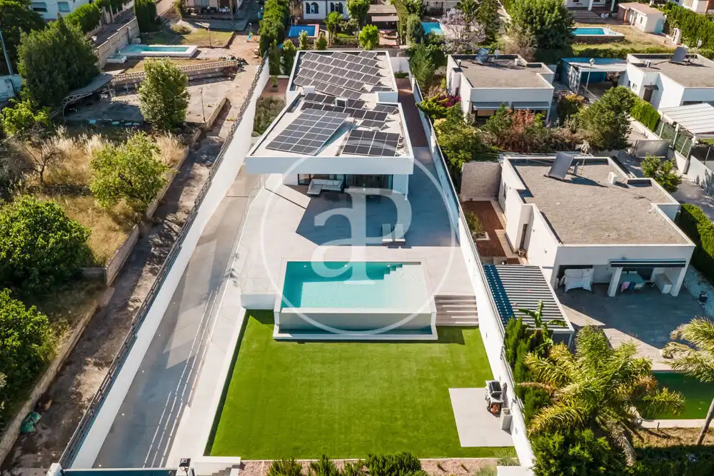 Vista exterior de Casa o chalet en venta en Náquera con Aire acondicionado, Calefacción y Terraza